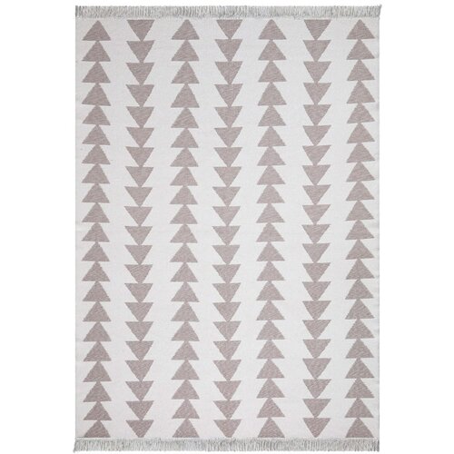 Oyo home bijelo-bež pamučni tepih Duo, 160 x 230 cm Slike