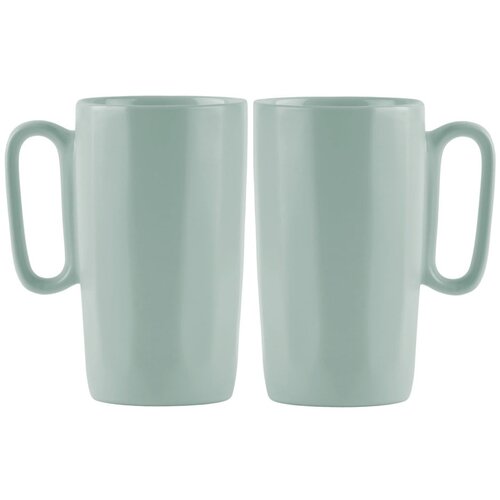 Vialli Design Mentol zelene šalice u setu 2 kom od kamenine 330 ml Fuori – Cijene