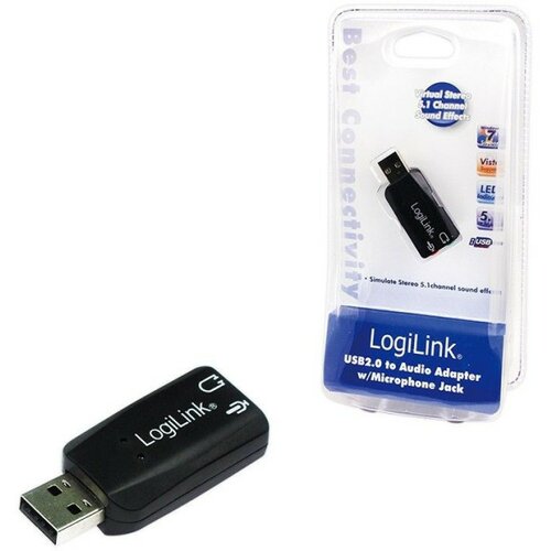 Logilink Zvučna kartica MMS USB 2.0 Audiadapter 3D effect Slike