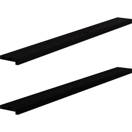  Prozorske klupice 2 kom tamnosmeđe 160x15x2 cm masivne hrast Cijene