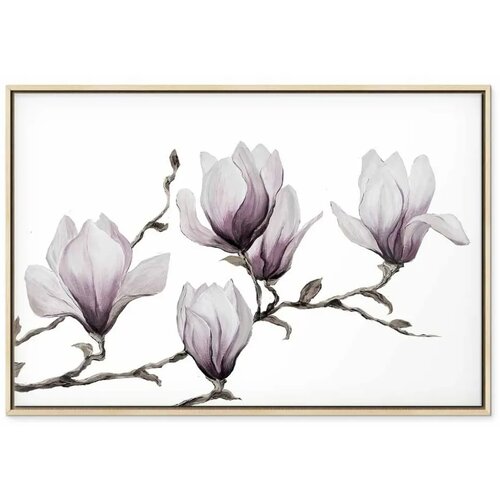  Slika - Painted Magnolias (1 Part) Wide 60x40 Slike