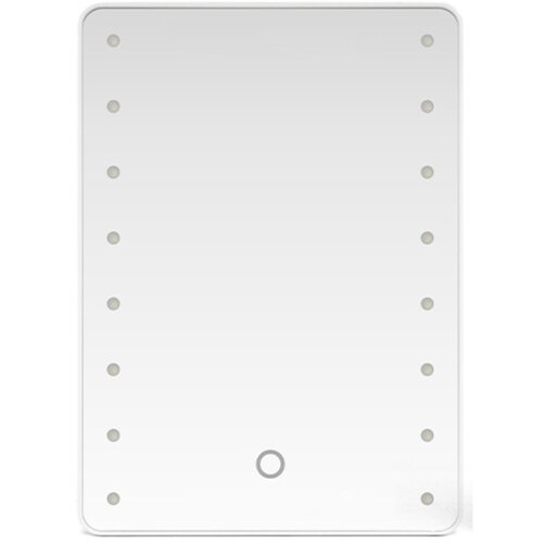INF 22-LED ličilno ogledalo na dotik, 3-barve, 180&deg; zložljivo, na baterije, (5000322741) Cene