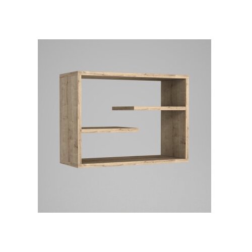 Hanah home zidna polica tino, 60x44x19.5 cm, smeđa Slike