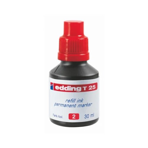 Refil za markere E-T25, 30ml Edding crvena Slike