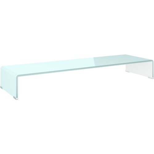 VidaXL Stojalo za TV / ekran stekleno zeleno 100x30x13 cm, (20770425) Slike