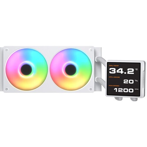 Cougar CPU Water Cooling Poseidon Vistek Pro 240, ARGB, White Cijene