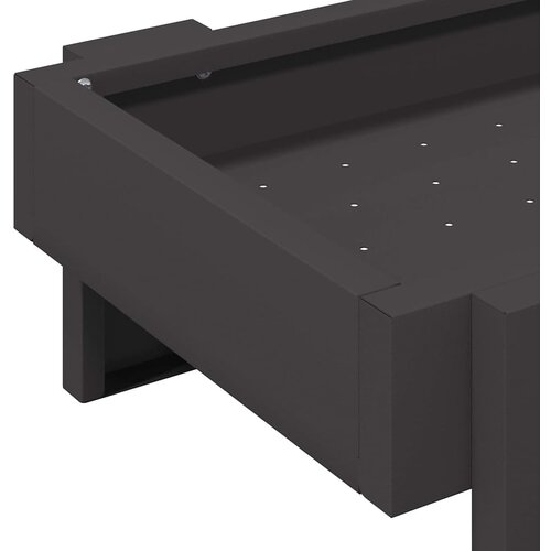  Hranilica za koko&amp;scaron;ke Crna 80 x 28 x 13.5 cm Slike