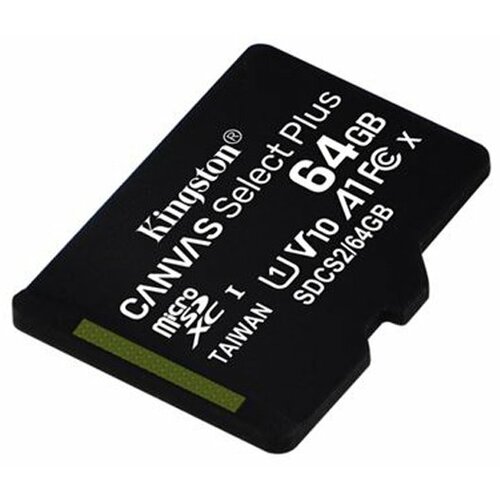 Kingston MicroSD 64 GB CANVAS SELECT PLUS SDCS2/64GBSP memorijska kartica Cene