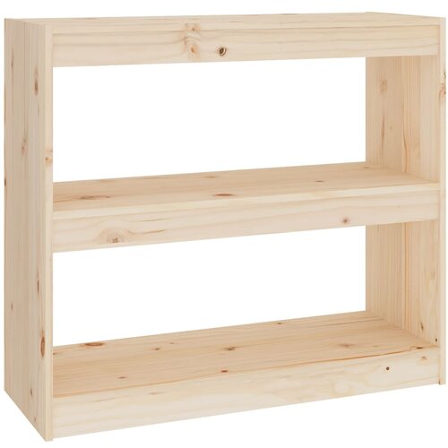 Maison Chic Knjižna omara - Knjižni regal 80x30x71,5 cm trdna borovina, (21723134) Cene