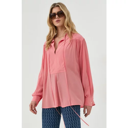 Victoria Beckham Bluza za žene, boja: ružičasta, glatka