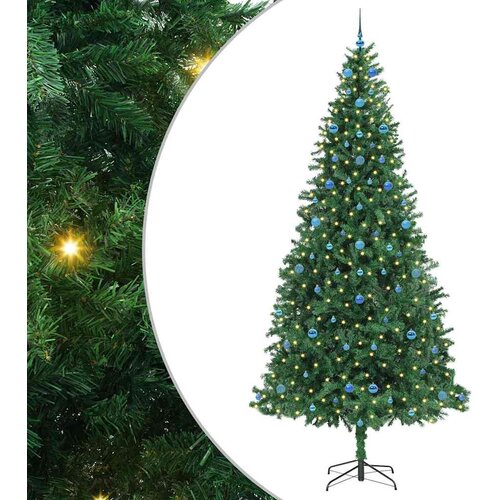  Umjetno božićno drvce Zelena 300 cm PVC i Metal i Plastika Slike