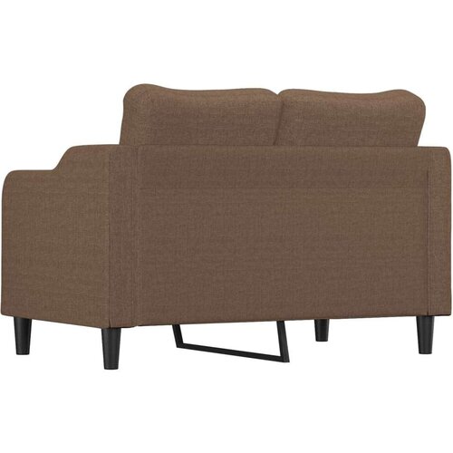 vidaXL Kavč dvosed rjav 120 cm blago, (20929294) Cene