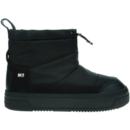 Tommy Hilfiger &amp;Scaron;kornji za sneg FW0FW08334BDS Črna Slike
