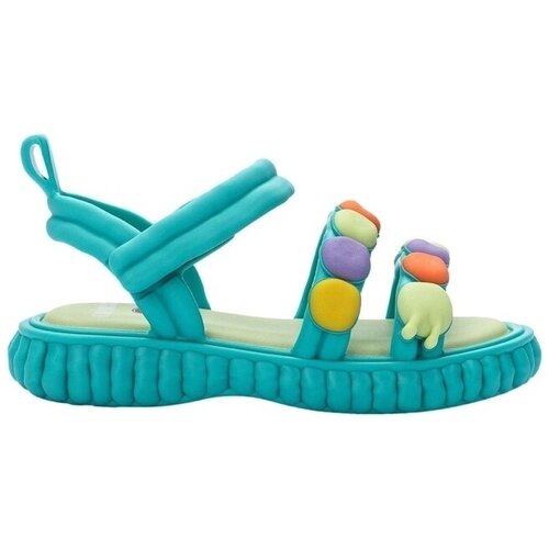 Melissa Sandali & Odprti čevlji MINI Baby Create + Play Doh Sandals - Blue/Green Modra Cene