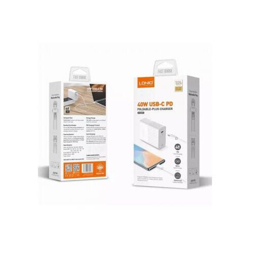 Ldnio kućni punjač A1405C pd 40W sa type c na iphone lightning kablom Slike