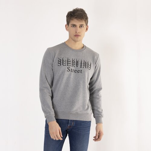 SCERVINO STREET Muški duks sivi Slike