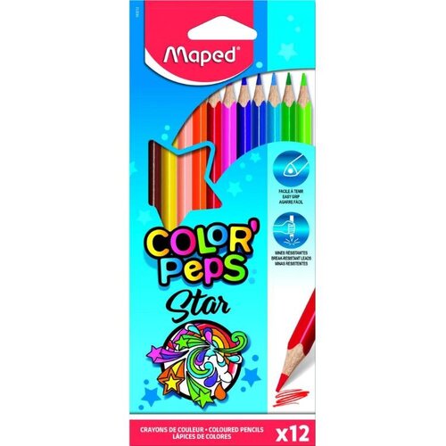 Maped Barvice Color&amp;#039;peps, 3 robe 12/1 Slike