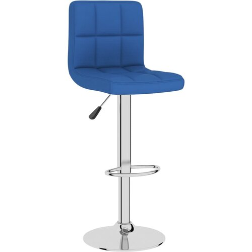 vidaXL Barski stolček modro blago, (20968418) Cene