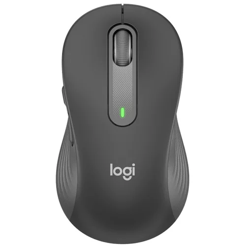 Logitech miška Signature M650, velikost L, Bluetooth, grafitna, (21121869)