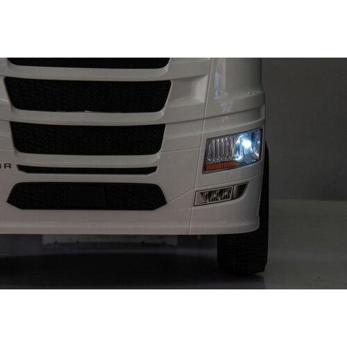 Lean Toys Otro&amp;scaron;ki tovornjak Scania 500R 4x4 24V bela Slike