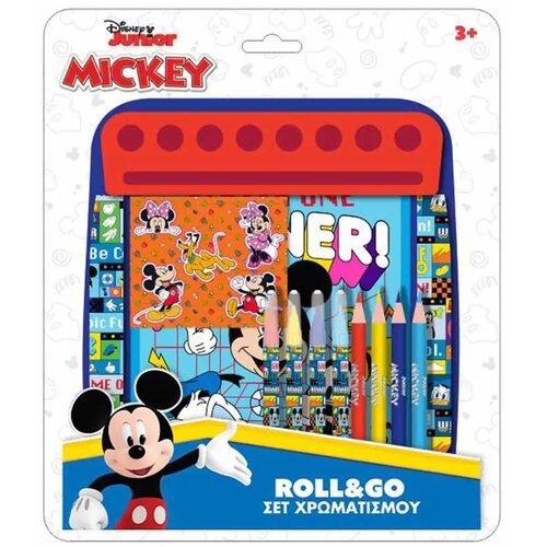 Luna Roll&amp;amp;amp,Go Mickey Mouse set za bojanje Slike