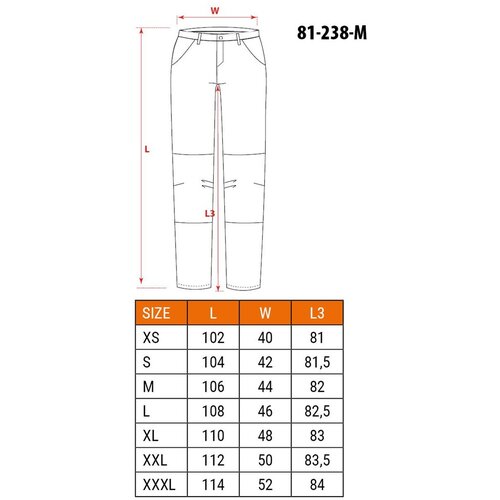 Neo Tools HD Slim Work Trousers, Belt, Size M Cijene