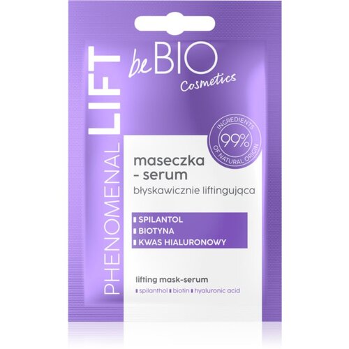beBIO Phenomenal Lift gladilni lifting serum in maska v enem 10 ml Cene