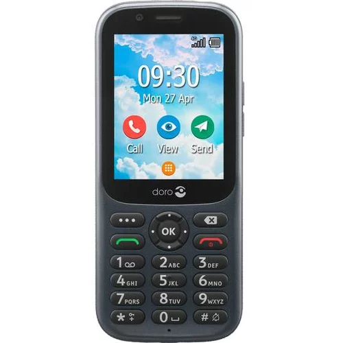 Doro mobilni telefon 730X, grafitno siv