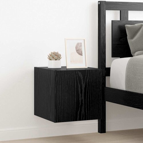 TV zidni ormar Crni hrast 30,5 x 35 x 30 cm Konstruirano drvo Cijene