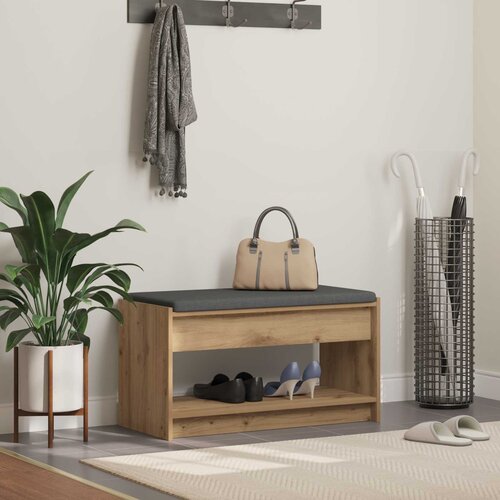  Klupa za hodnik s jastukom Zanatski Hrast 83 x 38 x 45 cm Cijene