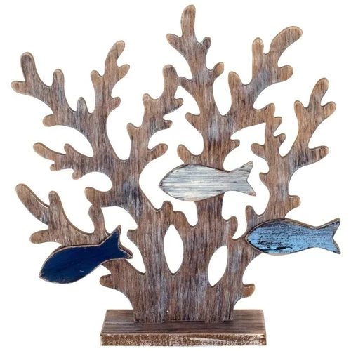 Signes Grimalt Kipci in figurice Coral Ornament Z Ribami Modra