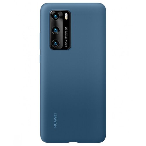 Huawei Maska Anna silikonska za P40 plava original Slike