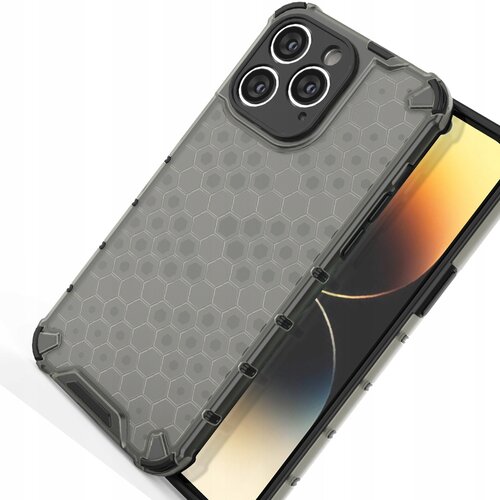 HURTEL HONEYCOMB ETUI CASE OBUDOWA POKROWIEC FUTERAŁ DO IPHONE 14 PRO MAX CZARNE, (21899495) Cene