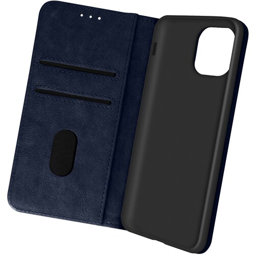 AVIZAR Folio Case iPhone 13 Pro z držalom za kartico - modra, (20616076) Slike