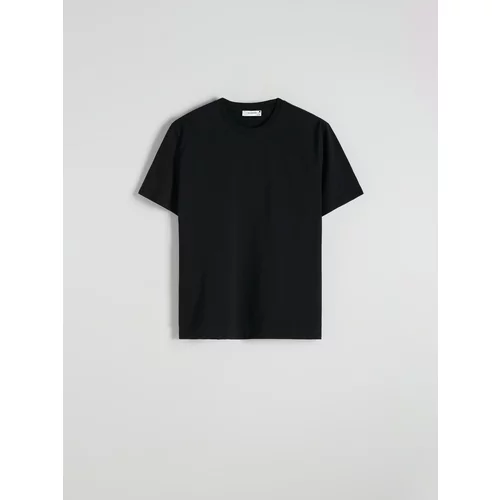 Reserved - Regular pamučna majica kratkih rukava - crno