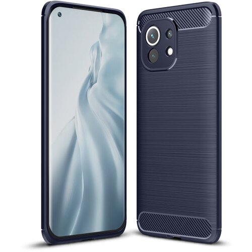  Ovitek za Xiaomi Mi 11 5G | Carbon vzorec | Moder Cene