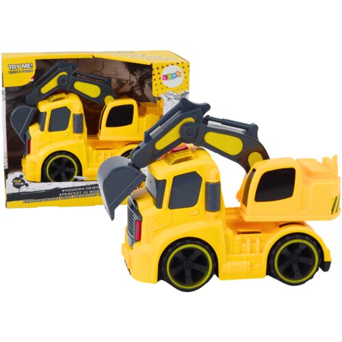 CAR Excavator Adjustable Bucket Drive Lights Sounds Yellow Cijene