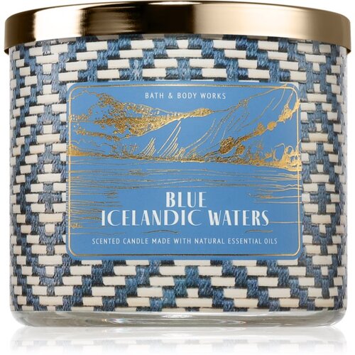 Bath & Body Works Blue Icelandic Waters mirisna svijeća 411 g Cijene