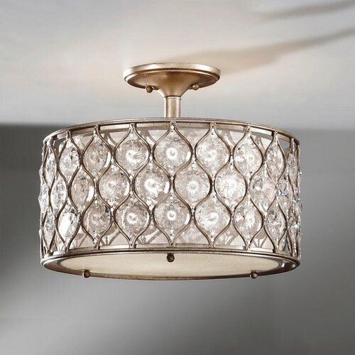 Elstead Lighting Feiss FE-LUCIA-SF - Plafonski luster LUCIA 3xE27/60W/230V Slike