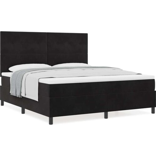 Box Spring Krevet s Madracem Crni Super King Bar&amp;scaron;un Slike