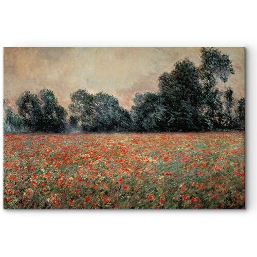  Slika - Claude Monet &amp;ndash; Field with wild Poppies 30x20 Akustična Slike