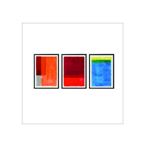 WALLXPERT Dekorativna uramljena MDF slika (3 komada) Mp3 00122 50 x 70 Cene