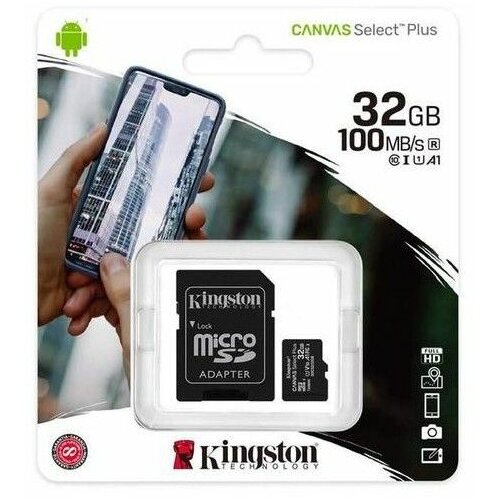 Kingston sd kartica 32GB Select Plus klasa1 Slike