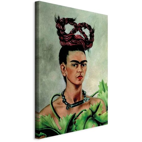  Slika - Frida Kahlo – Self-Portrait with Braid 80x120 Na talijanskom platnu Cene