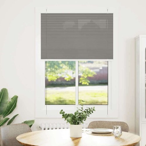 vidaXL Plisirana žaluzija Antracit 85x100 cm Širina tkanine 84,4 cm Cene