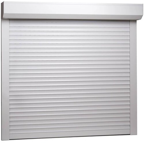 VidaXL Rolete iz aluminija 160x150 cm bele Slike