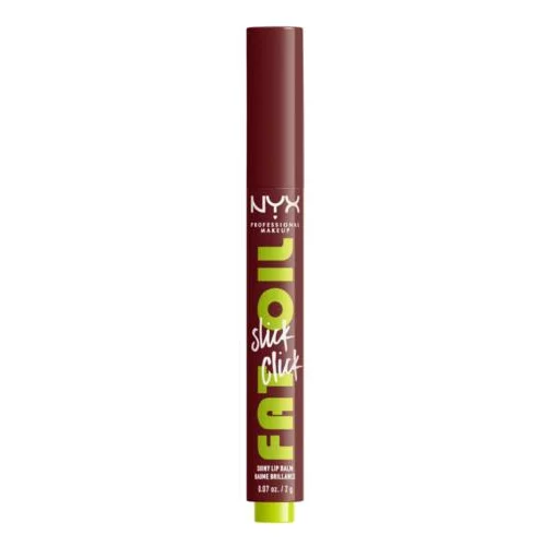 NYX Professional Makeup Fat Oil Slick Click tonirani balzam za ustnice odtenek 11 In A Mood 2 g