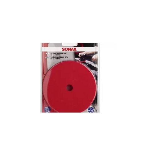Sonax Spužva za poliranje crvena &amp;ndash; Dual Action CUT 165mm Slike