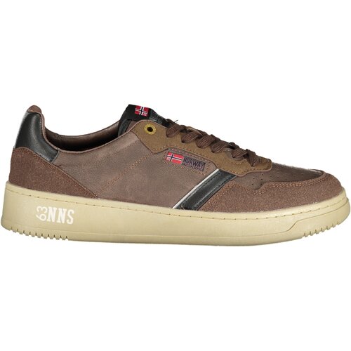 Norway 1963 Mu&amp;scaron;ke smeđe niske tenisice Slike