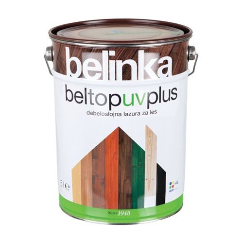 Belinka lazura za zaštitu drva belinka beltop uv plus (staro drvo, 5 l, svilenkasti sjaj, sadržava otapala) Cijene
